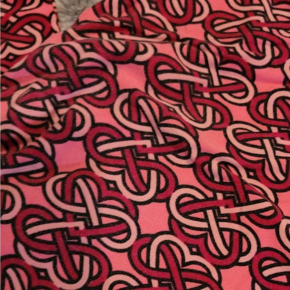 Heart and Infinity LULAROE TALL & CURVY LEGGINGS • EUC - Picture 2 of 2